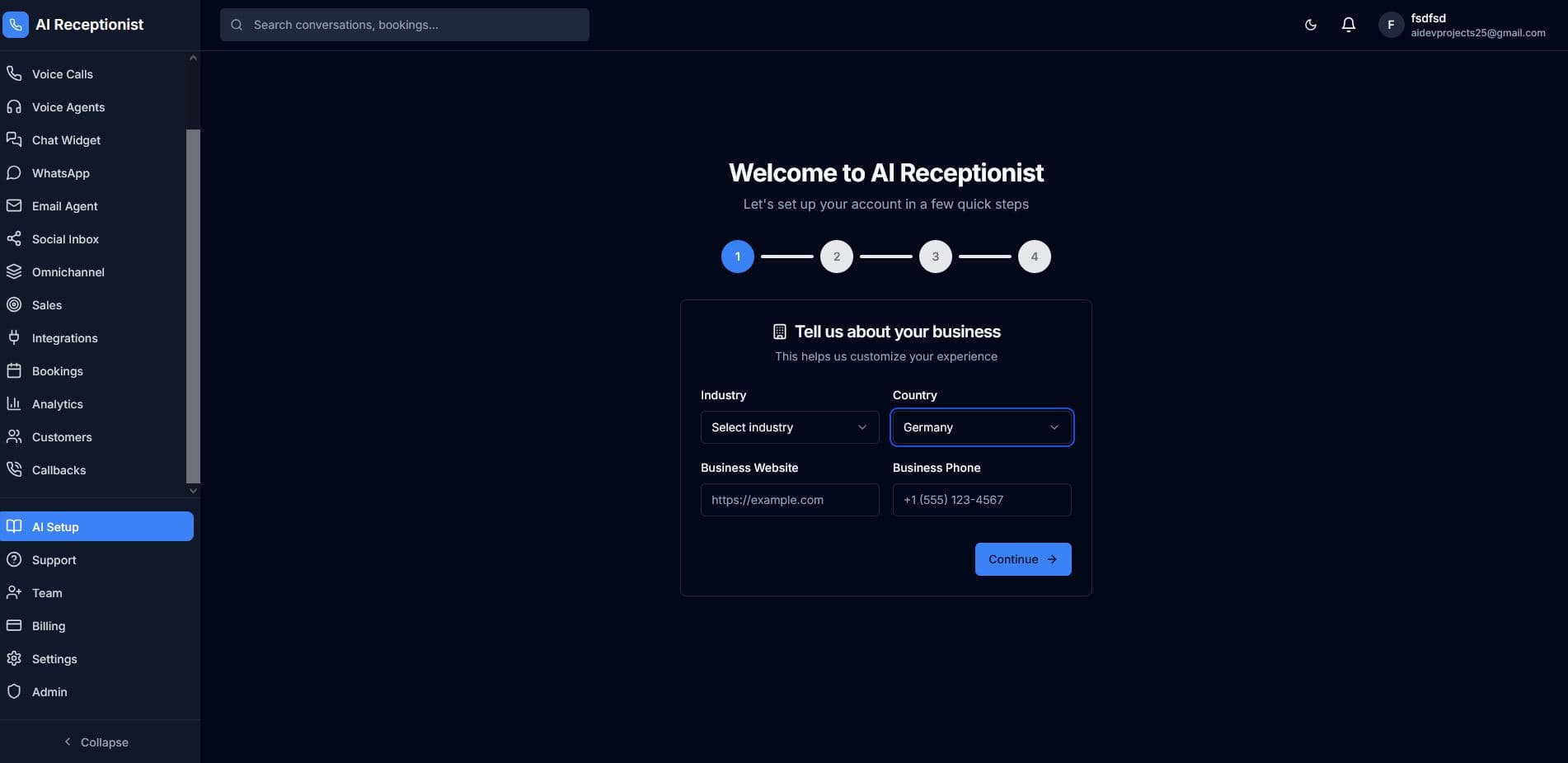 AI Setup